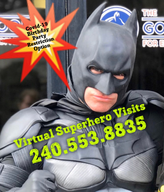 Superhero Video Calls, ZOOM Superhero Calls