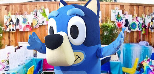 Hire Bluey for a Party Near Baltimore